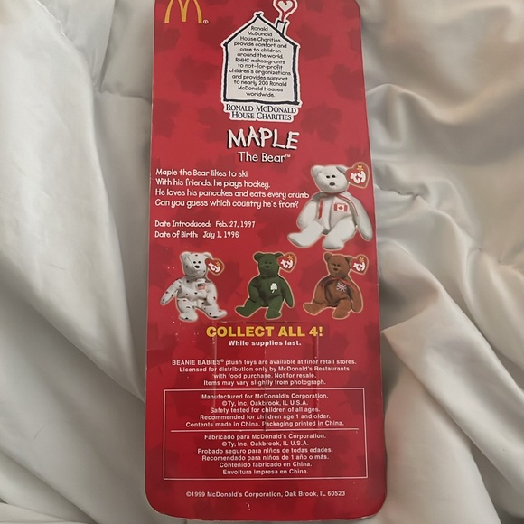 Vintage Maple the bear beanie - Picture 2 of 4